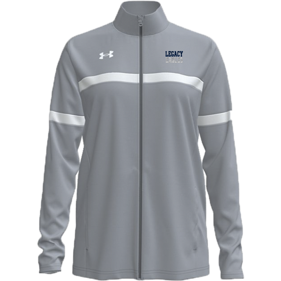 Legacy Eagles <span class="pdp-name-mascot">Legacy Charter Eagles</span> UA Women's Team Knit Warm-Up Full-Zip Jacket