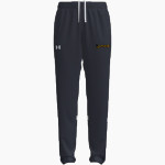 Executive Raptors UA Women's Team Knit Warm-Up Pant Front Thumbnail
