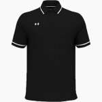 Spring Branch Wranglers UA Men's Team Tipped Polo Front Thumbnail