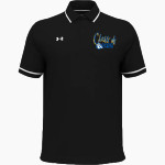 BRIAR CLIFF Chargers UA Men's Team Tipped Polo Front Thumbnail