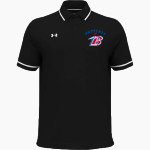 Bondurant Braves UA Men's Team Tipped Polo Front Thumbnail