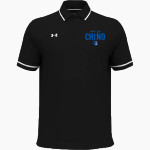 CHINO HIGH SCHOOL COWBOYS <span class="pdp-name-mascot">CHINO COWBOYS</span> UA Men's Team Tipped Polo Front Thumbnail