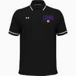 Gospel Light Christian Lions <span class="pdp-name-mascot">Gospel Light Christian School Lions</span> UA Men's Team Tipped Polo Front Thumbnail