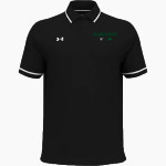 Wisconsin Heights High School Vanguards UA Men's Team Tipped Polo Front Thumbnail