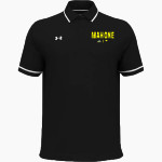 Mahone Mustangs UA Men's Team Tipped Polo Front Thumbnail