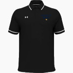 Grant County Braves The Official Online Store <span class="pdp-name-mascot">Grant County Braves</span> UA Men's Team Tipped Polo Front Thumbnail