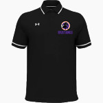 Skyline Gila River Mustangs <span class="pdp-name-mascot">Skyline Mustangs</span> UA Men's Team Tipped Polo Front Thumbnail