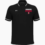 Seminary Cardinals <span class="pdp-name-mascot">Seminary Cardinals</span> UA Men's Team Tipped Polo Front Thumbnail