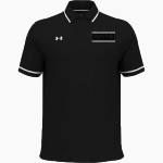 Shaker Heights Schools <span class="pdp-name-mascot">Shaker Heights</span> UA Men's Team Tipped Polo Front Thumbnail