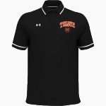 TEAGUE HIGH SCHOOL LIONS <span class="pdp-name-mascot">TEAGUE LIONS</span> UA Men's Team Tipped Polo Front Thumbnail