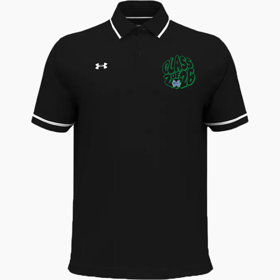 Mount Alvernia Academy Hawks UA Men's Team Tipped Polo