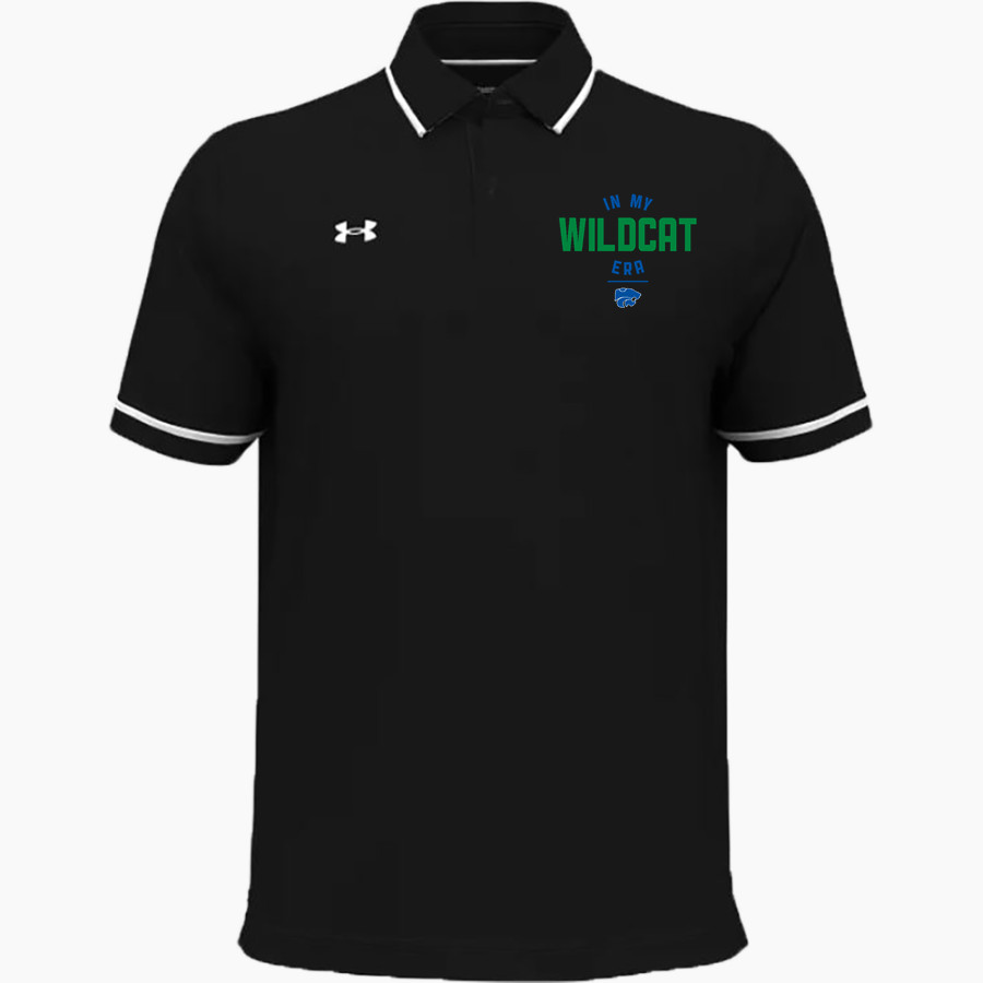 EAGAN HIGH SCHOOL WILDCATS <span class="pdp-name-mascot">EAGAN WILDCATS</span> UA Men's Team Tipped Polo