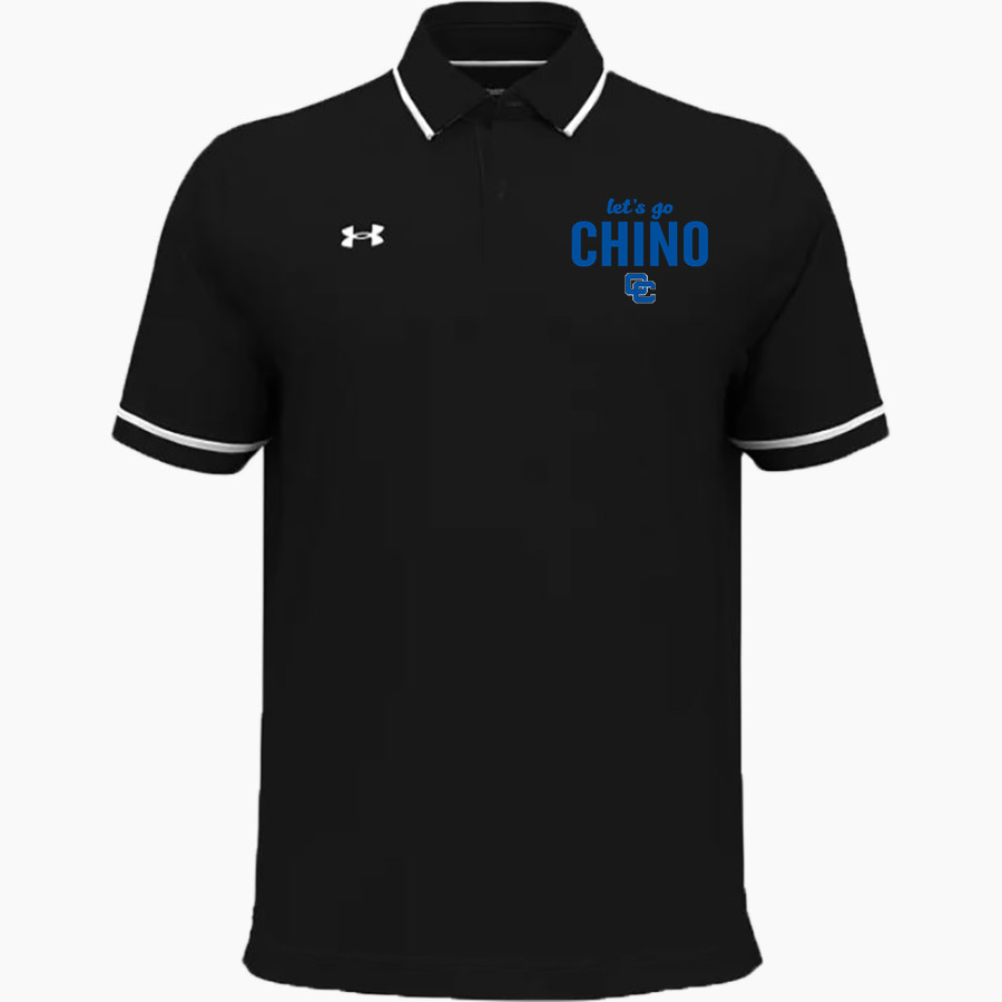 CHINO HIGH SCHOOL COWBOYS <span class="pdp-name-mascot">CHINO COWBOYS</span> UA Men's Team Tipped Polo