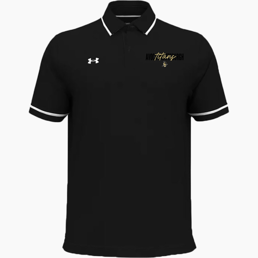 Avoca-Prattsburgh Titans <span class="pdp-name-mascot">Avoca-Prattsburgh</span> UA Men's Team Tipped Polo