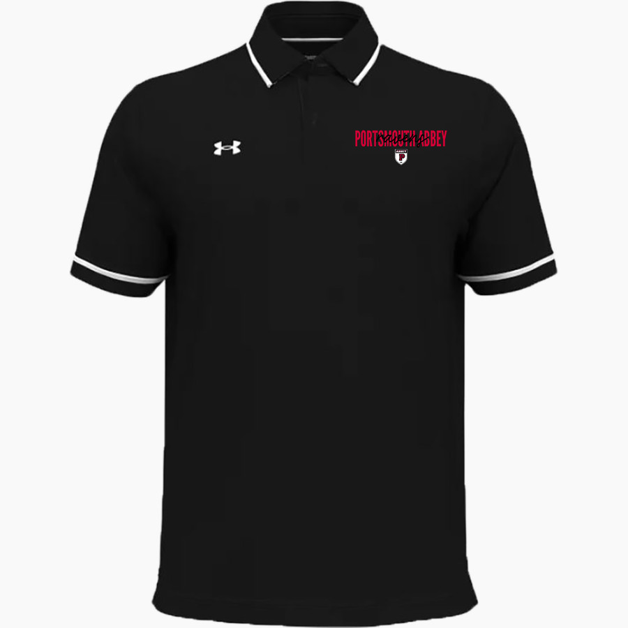 PORTSMOUTH ABBEY SCHOOL RAVENS <span class="pdp-name-mascot">PORTSMOUTH ABBEY RAVENS</span> UA Men's Team Tipped Polo
