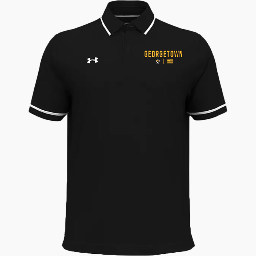GEORGETOWN HIGH SCHOOL G-MEN UA Men's Team Tipped Polo