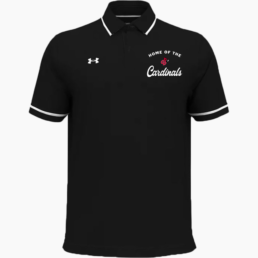 Central Decatur Cardinals UA Men's Team Tipped Polo
