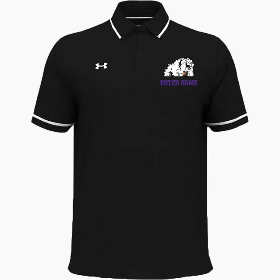 OAKLAND TECHNICAL HIGH SCHOOL BULLDOGS <span class="pdp-name-mascot">OAKLAND BULLDOGS</span> UA Men's Team Tipped Polo