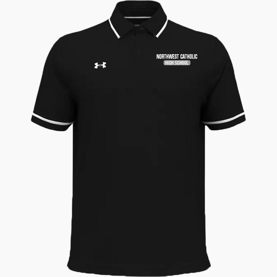 Northwest Catholic Lions <span class="pdp-name-mascot">Northwest Catholic Lions</span> UA Men's Team Tipped Polo