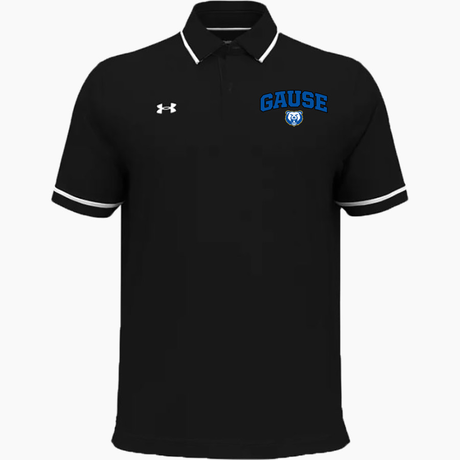 Gause Bears <span class="pdp-name-mascot">Gause Bears</span> UA Men's Team Tipped Polo