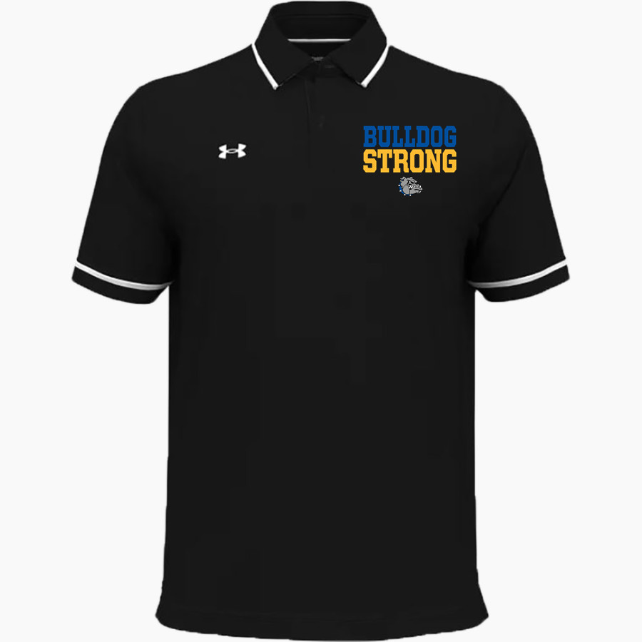 Drummond Bulldogs UA Men's Team Tipped Polo
