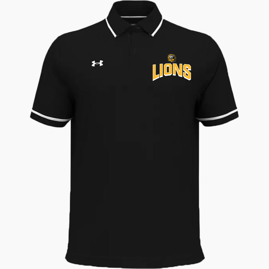 Almond Tree Lions UA Men's Team Tipped Polo