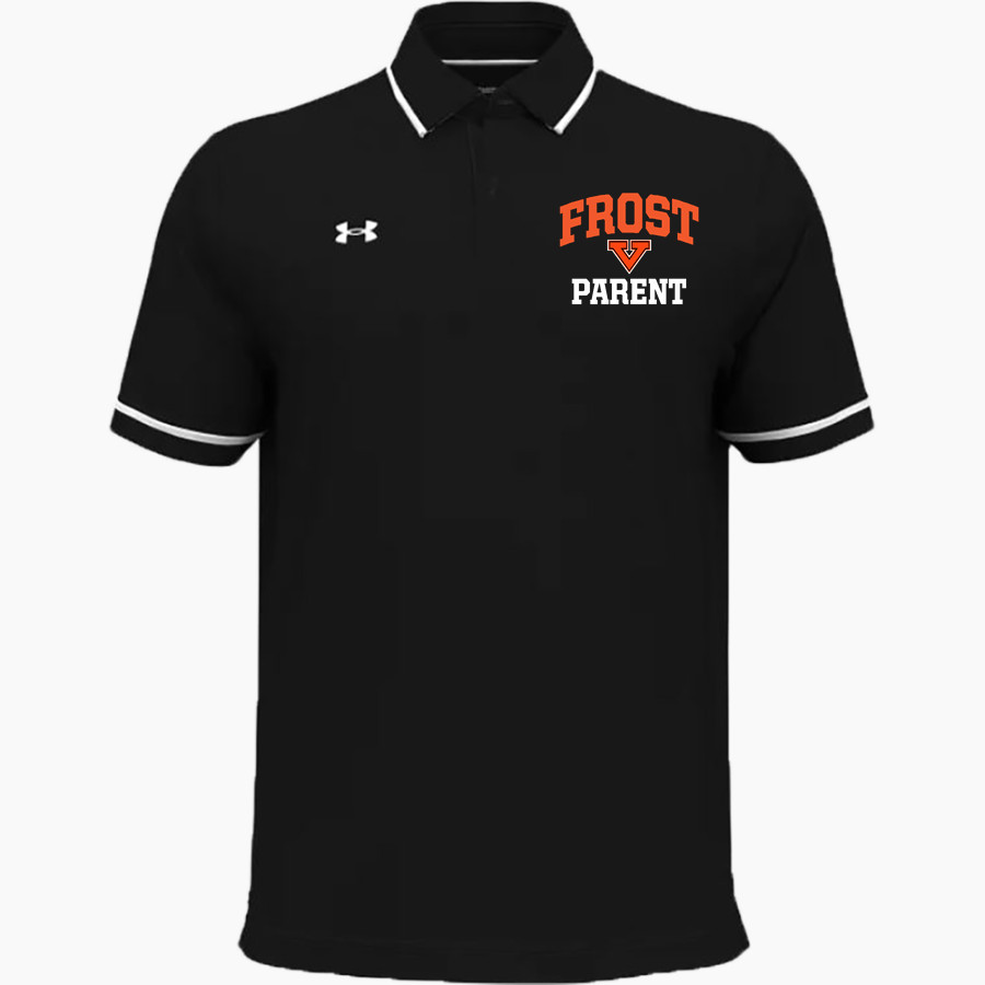 Frost Vikings <span class="pdp-name-mascot">Frost Vikings</span> UA Men's Team Tipped Polo