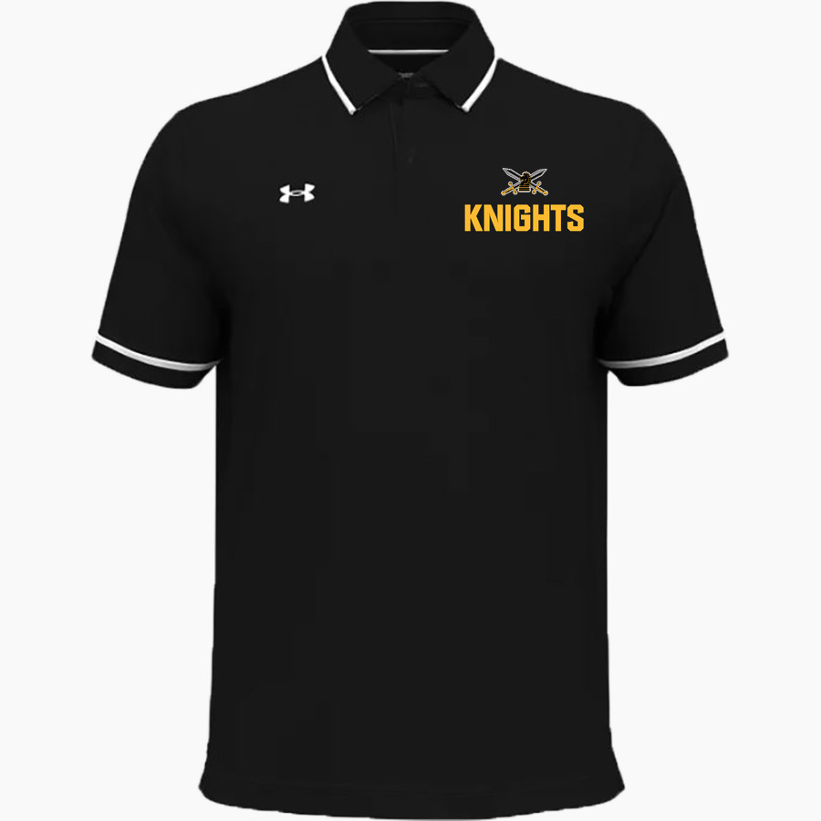 RIO LINDA HIGH SCHOOL KNIGHTS <span class="pdp-name-mascot">RIO LINDA KNIGHTS</span> UA Men's Team Tipped Polo