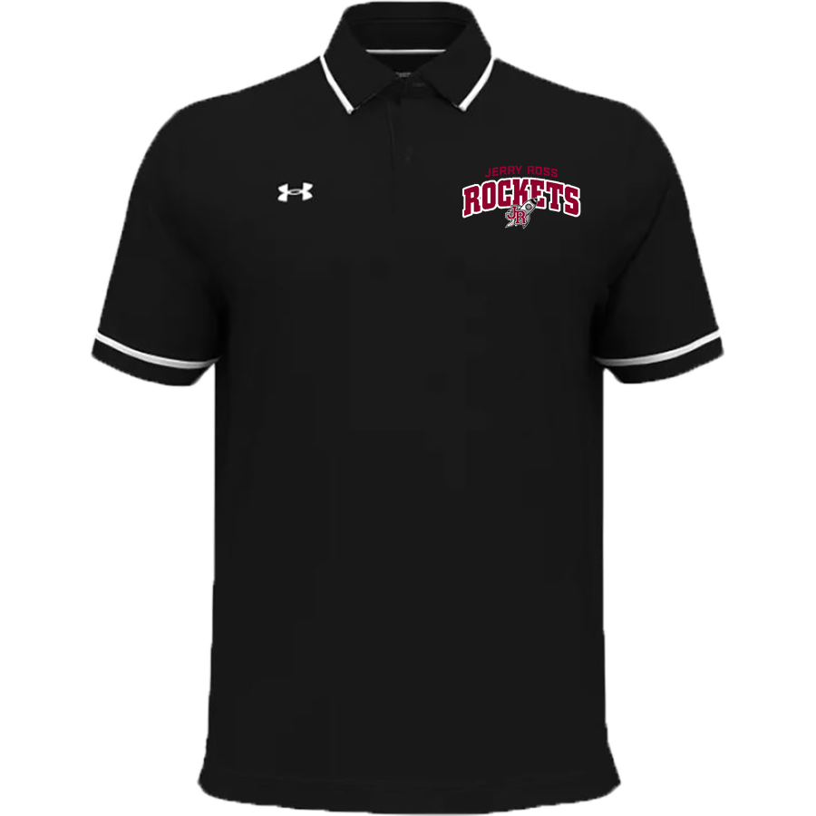 Jerry Ross Elementary Rockets <span class="pdp-name-mascot">Jerry Ross Elementary</span> UA Men's Team Tipped Polo