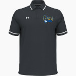 BRIAR CLIFF Chargers UA Men's Team Tipped Polo Front Thumbnail