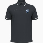 Mayfield Junior School Mustangs Online Store UA Men's Team Tipped Polo Front Thumbnail