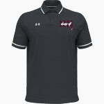 ARP HIGH SCHOOL TIGERS UA Men's Team Tipped Polo Front Thumbnail