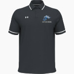 JONES LEADERSHIP ACADEMY Mustangs <span class="pdp-name-mascot">Jones Leadership Academy Mustangs</span> UA Men's Team Tipped Polo Front Thumbnail
