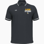 Leadership Prep Lions UA Men's Team Tipped Polo Front Thumbnail