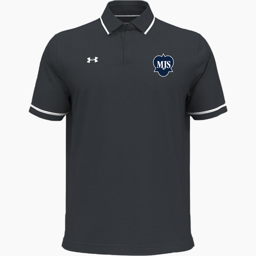 Mayfield Junior School Mustangs Online Store UA Men's Team Tipped Polo