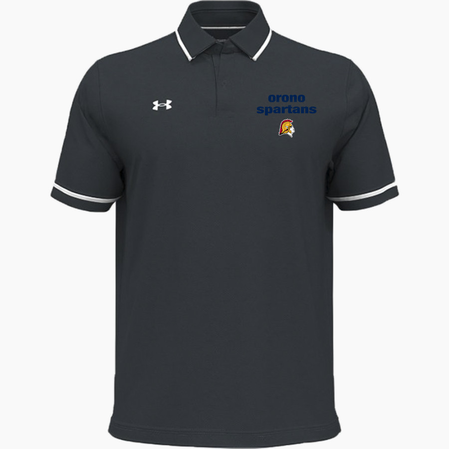 ORONO HIGH SCHOOL SPARTANS UA Men's Team Tipped Polo