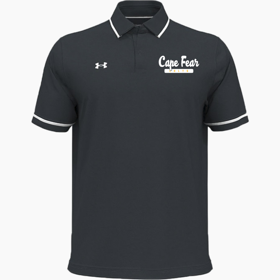 Cape Fear Colts <span class="pdp-name-mascot">Cape Fear Colts</span> UA Men's Team Tipped Polo