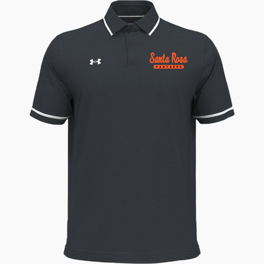 Santa Rosa Panthers <span class="pdp-name-mascot">Santa Rosa Pathers</span> UA Men's Team Tipped Polo