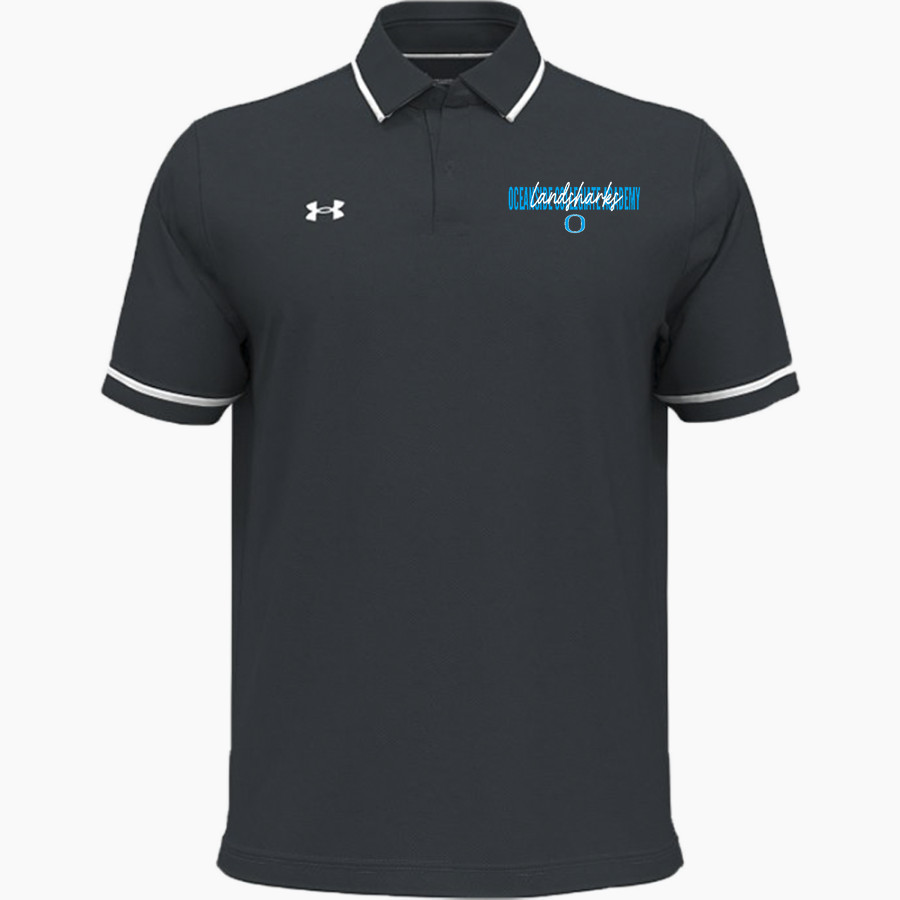 Oceanside Collegiate Academy Landsharks <span class="pdp-name-mascot">Oceanside Collegiate Academy Landsharks</span> UA Men's Team Tipped Polo