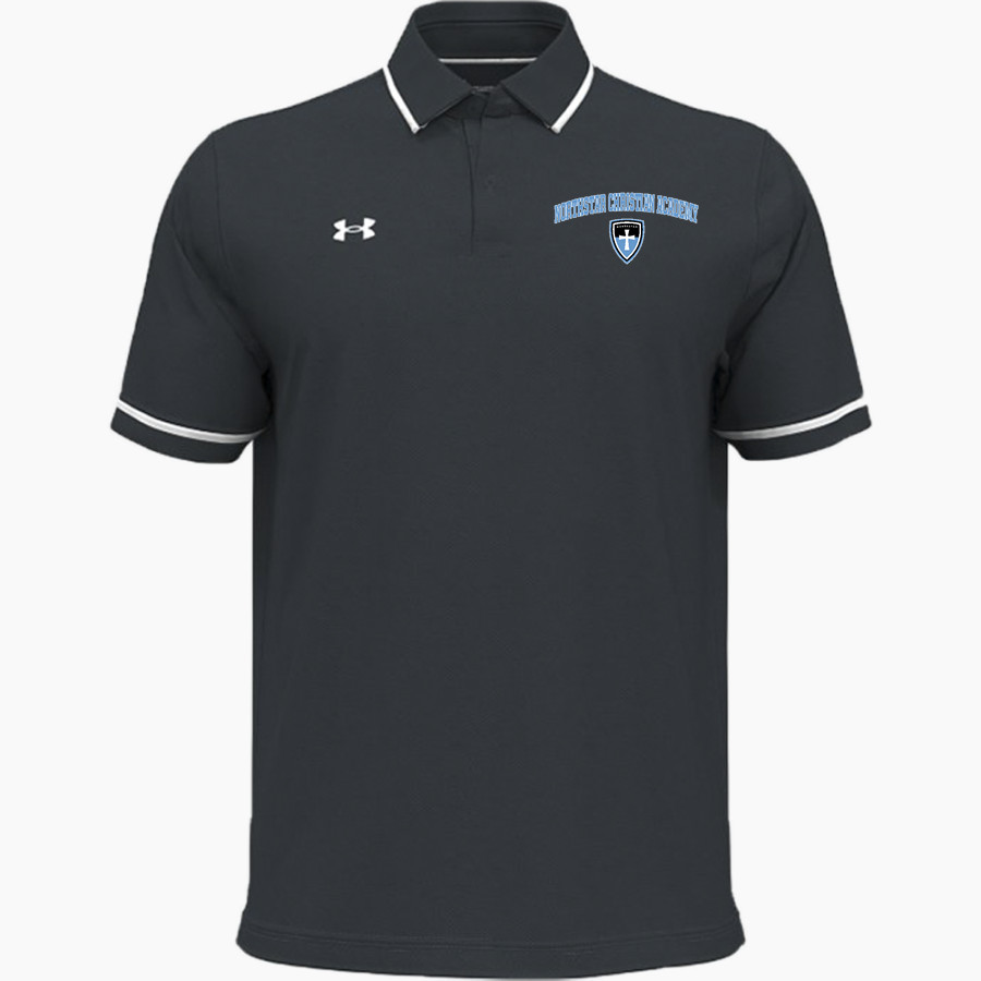 Northstar Christian Knights <span class="pdp-name-mascot">Northstar Christian Academy Knights</span> UA Men's Team Tipped Polo