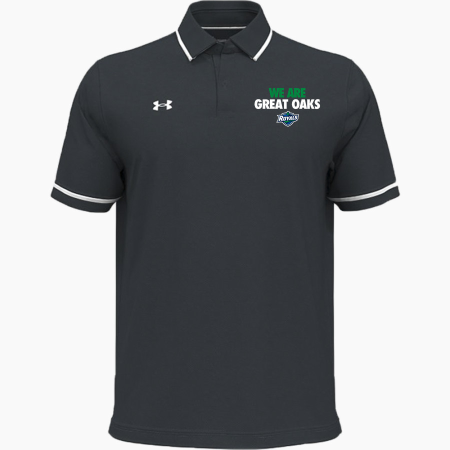 Great Oaks Academy Great Oaks Academy <span class="pdp-name-mascot">Great Oaks Academy</span> UA Men's Team Tipped Polo