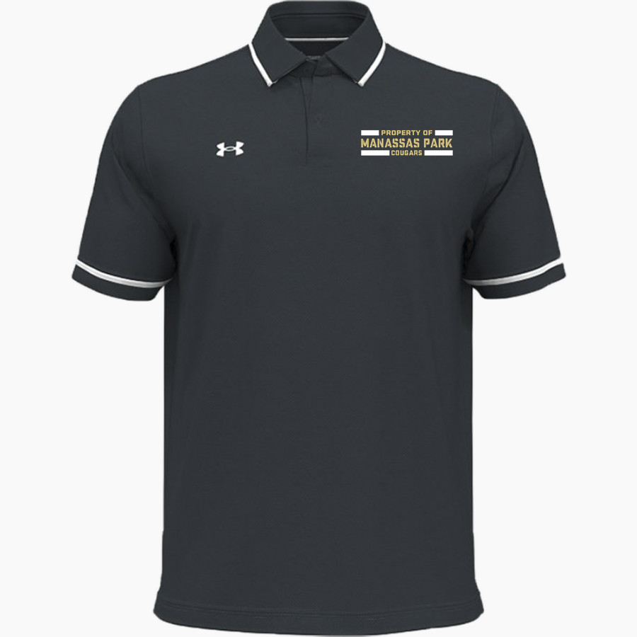Manassas Park Cougars <span class="pdp-name-mascot">Manassas Park Cougars</span> UA Men's Team Tipped Polo