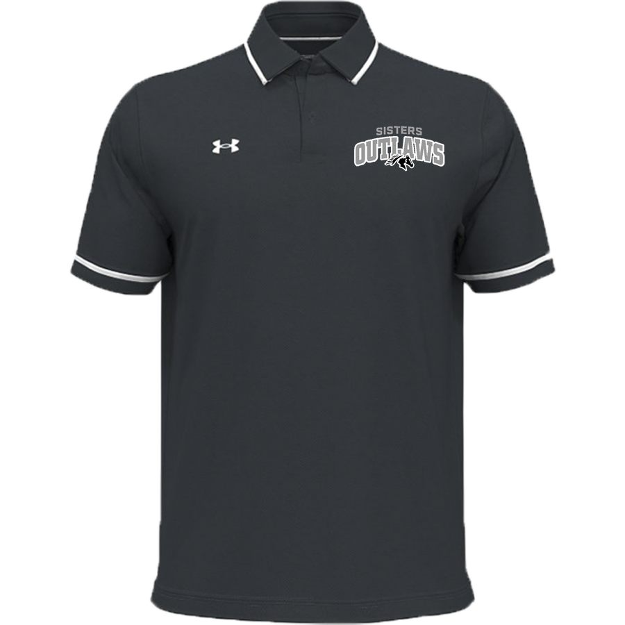Sisters Outlaws <span class="pdp-name-mascot">Sisters Outlaws</span> UA Men's Team Tipped Polo