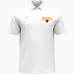 St. Paul of The Cross Tigers UA Men's Team Tipped Polo Front Thumbnail