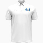 Wisconsin Lutheran Vikings UA Men's Team Tipped Polo Front Thumbnail
