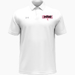 LOUISVILLE HIGH SCHOOL WILDCATS <span class="pdp-name-mascot">LOUISVILLE WILDCATS</span> UA Men's Team Tipped Polo Front Thumbnail