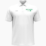 WEST DAVIDSON HIGH SCHOOL DRAGONS UA Men's Team Tipped Polo Front Thumbnail