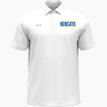 BACON ACADEMY BOBCATS <span class="pdp-name-mascot">BACON ACADEMY BOBCATS</span> UA Men's Team Tipped Polo Front Thumbnail