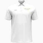 LEVERETTS CHAPEL HIGH SCHOOL LIONS <span class="pdp-name-mascot">LEVERETTS CHAPEL LIONS</span> UA Men's Team Tipped Polo Front Thumbnail