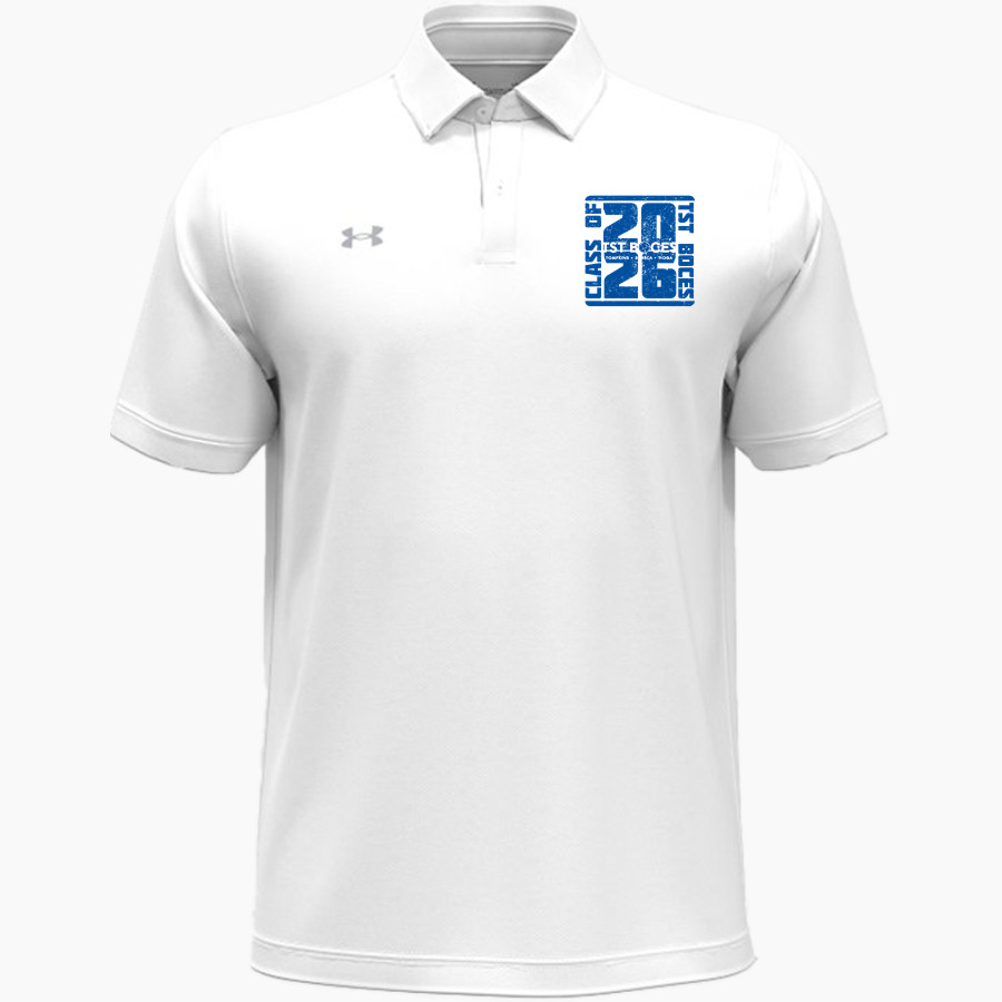 TST BOCES TST BOCES <span class="pdp-name-mascot">Tompkins-Seneca-Tioga Board of Cooperative Educational Services</span> UA Men's Team Tipped Polo